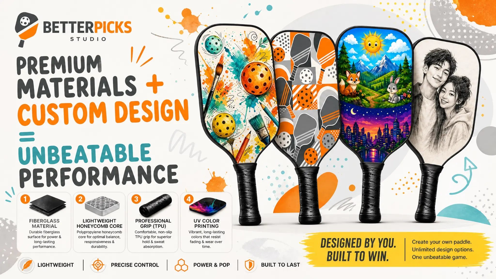 Premium Paddle Features